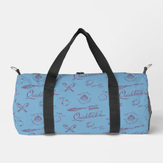 Vintage QUIDDITCH™ Skizzenmuster Duffle Bag