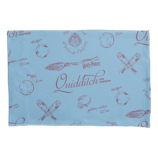 Vintage QUIDDITCH™-Skizzenmuster Kissenbezug