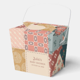 Vintage-Quilt-Geschenkbox Geschenkschachtel