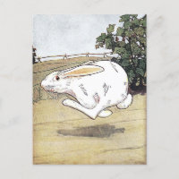 Vintage Rabbit-Kinderbuch-Illustration