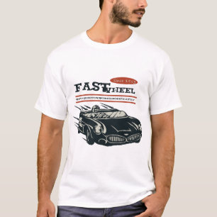 Vintage-Racer-Geschwindigkeit T-Shirt