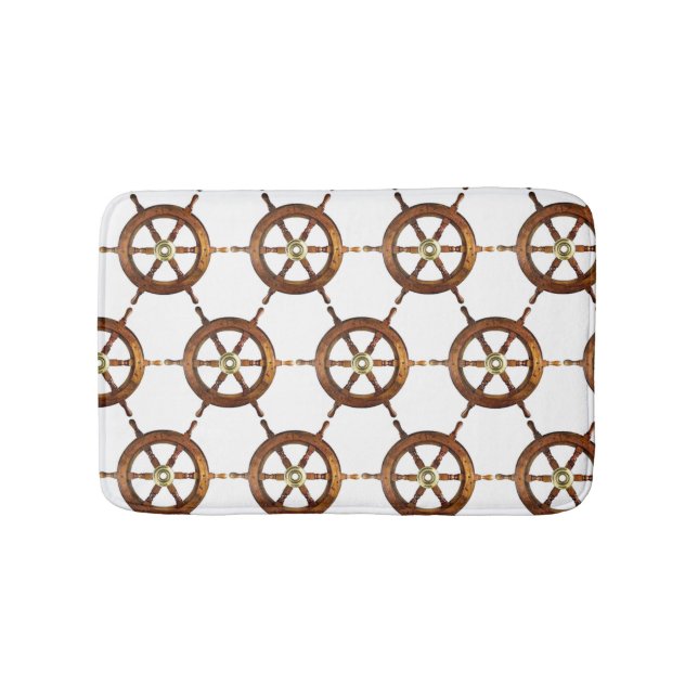 Vintage Rad-Badematte Badematte (Vorderseite)