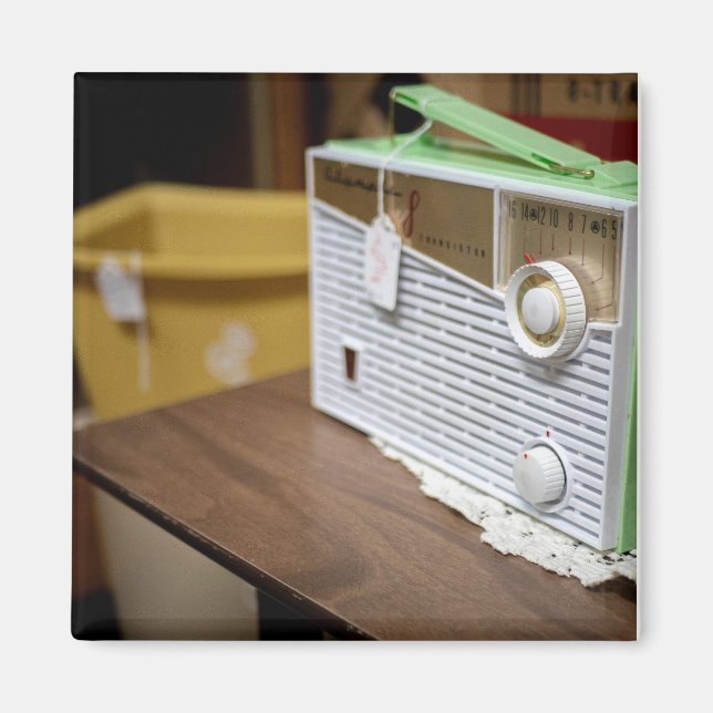 Vintage Radio Magnet (Vorne)