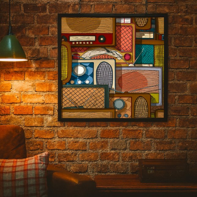 Vintage Radios Poster (Von Creator hochgeladen)