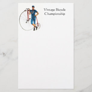 Vintage Radmeisterschaft Briefpapier