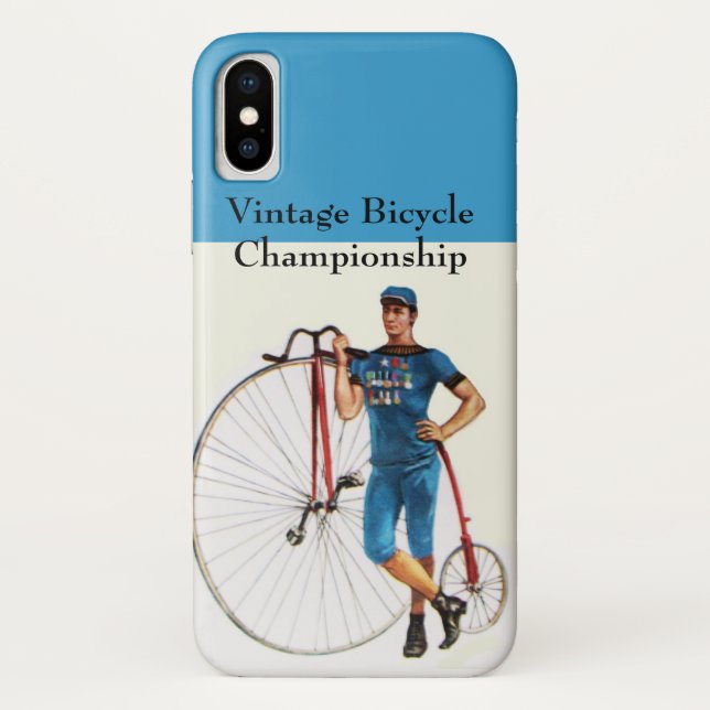 Vintage Radmeisterschaft Case-Mate iPhone Hülle (Rückseite)