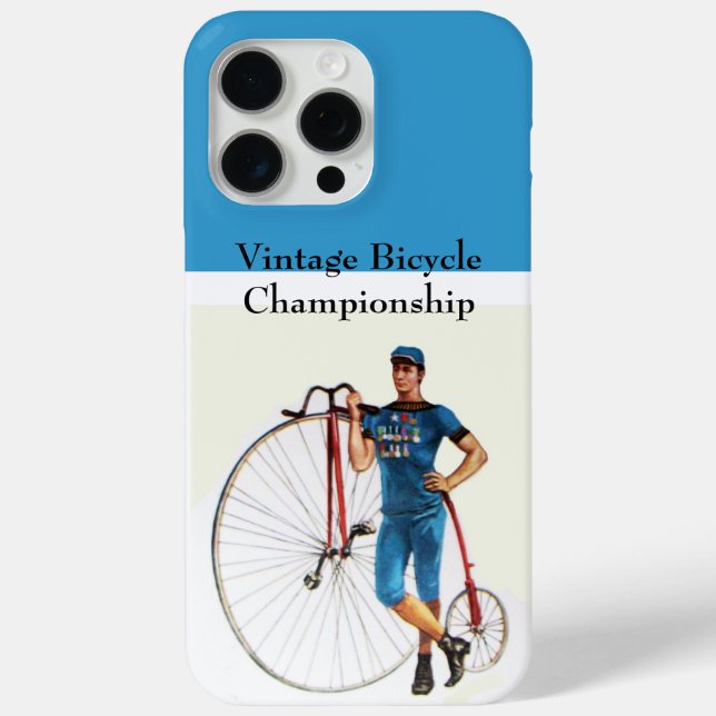 Vintage Radmeisterschaft Case-Mate iPhone Hülle (Rückseite)