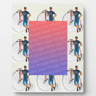 Vintage Radmeisterschaft Fotoplatte