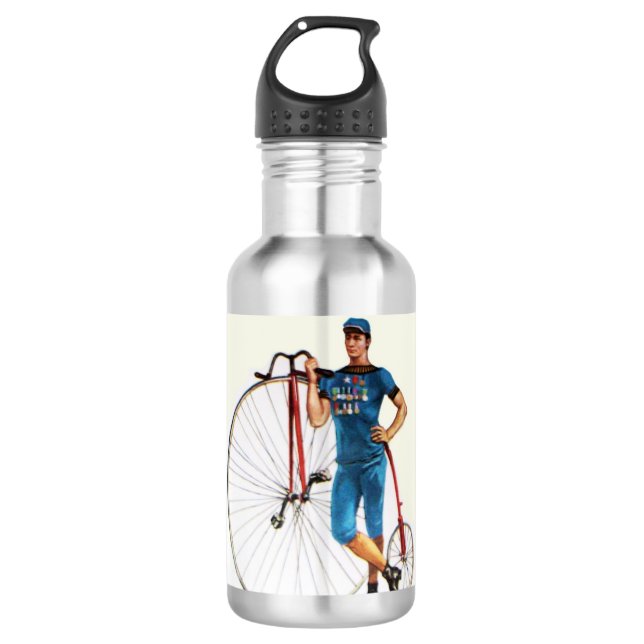 Vintage Radmeisterschaft Trinkflasche (Vorderseite)