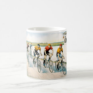 Vintage-Radrennfahrer-Geschenktasse Kaffeetasse