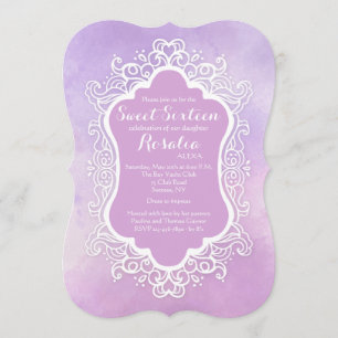 Vintage Rahmen-Foto-Einladung Einladung