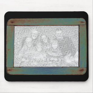 Vintage-Rahmen - Fügen Sie Ihr Bild-Mauspad hinzu Mousepad