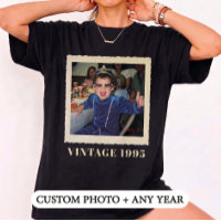 Vintage-Rahmen für Geburtsjahr im Retro-Stil