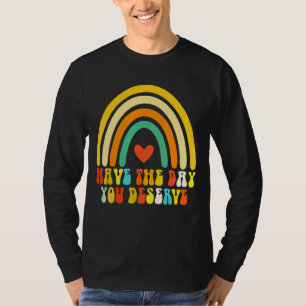 Vintage Rainbow Cute Motivational Quote T-Shirt