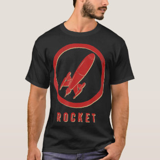 Vintage Raketenabdeckung T-Shirt