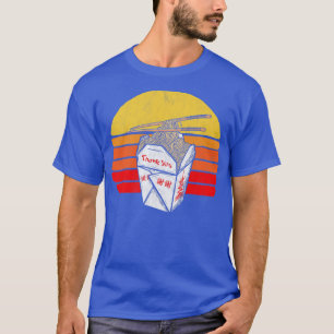 Vintage Ramen Noodle Asian Food Retro-Takeout Illu T-Shirt