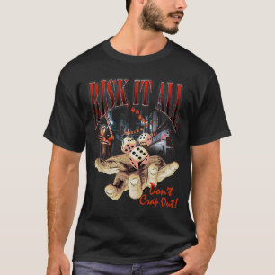 Vintage-Rap  Würfel Craps Rollen  Würfel Rollen Gl T-Shirt