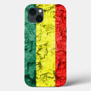 Vintage rasta flag iPhone hülle