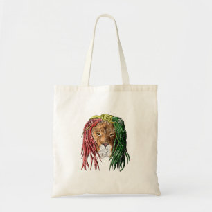 Vintage-Rasta-Reggae-Löwe Tragetasche