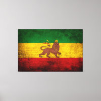 Vintage Rastafarian Flag