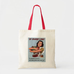 Vintage Rationspunkte - Beutel Tragetasche
