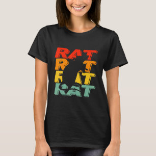 Vintage Ratte Ratte für Frauen Ratte Ratte 1 T-Shirt