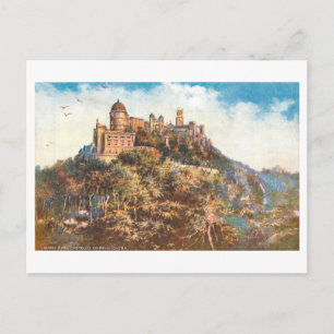 Vintage Real Castello da Pena, Cintra, Portugal Postkarte