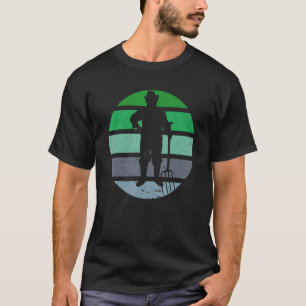 Vintage Rechen Landwirt Gärtner Landwirtschaft Gar T-Shirt