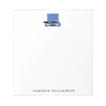 Vintage Record Player in Blue Personalized