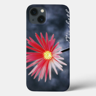 Vintage Red Daisy-Blume Case-Mate iPhone Hülle