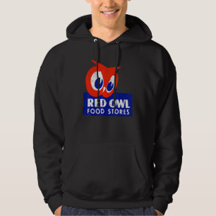Vintage Red Owl Lebensmittel Nicht mehr existieren Hoodie