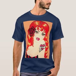Vintage Redhead Tattoo T-Shirt