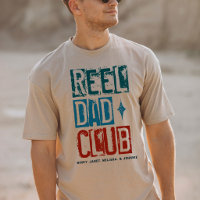 Vintage Reel Dad Club Familienangeln