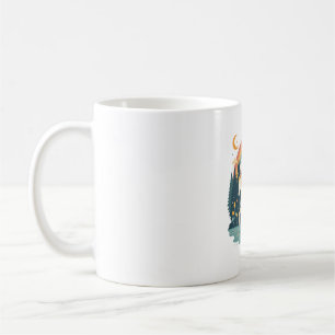 Vintage Regenbogen Einhorn Fantasy Design mit Schl Kaffeetasse
