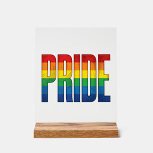 Vintage-Regenbogen-Stolz-Typografie-Shirt-Design_1 Acrylschild