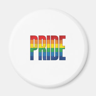 Vintage-Regenbogen-Stolz-Typografie-Shirt-Design_1 Magnet