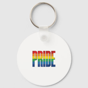 Vintage-Regenbogen-Stolz-Typografie-Shirt-Design_1 Schlüsselanhänger