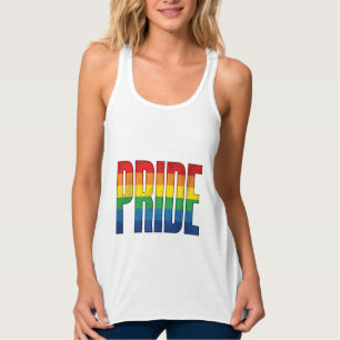 Vintage-Regenbogen-Stolz-Typografie-Shirt-Design_1 Tank Top