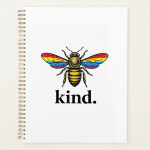 Vintage Regenbogenflügel-Shirt-Design von Kind Bee Planer