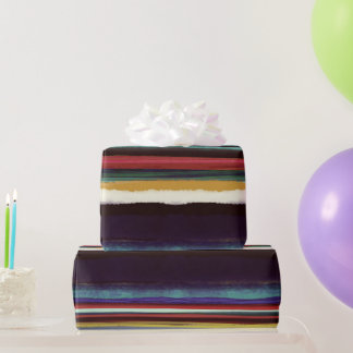 Vintage Regenbogenlinien - RUPYDETEQUILA ART Geschenkpapier