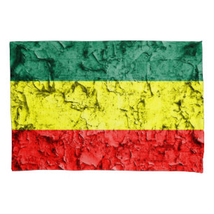 Vintage Reggaeflagge Kissenbezug