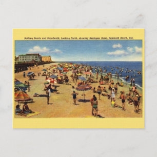 Vintage Rehoboth Beach Postkarte
