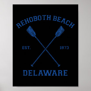 Vintage Rehoboth Beach Urlaub Für Männer Frauen Mä Poster