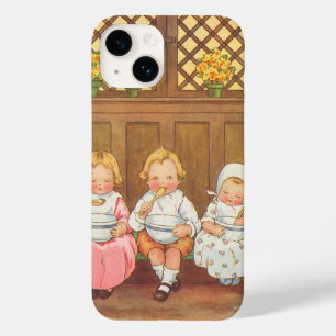 Vintage-Reim 'Pease Porridge Hot' für Kinder Case-Mate iPhone Hülle