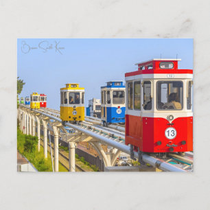 Vintage Reise Busan Südkorea Urlaub Retro Postkarte