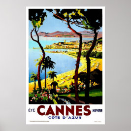 Vintage Reise, Cannes Poster