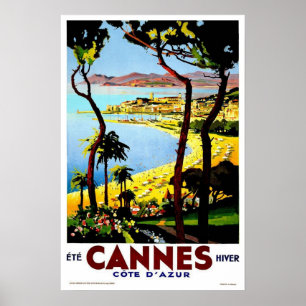 Vintage Reise, Cannes Poster