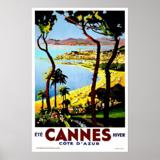 Vintage Reise, Cannes Poster