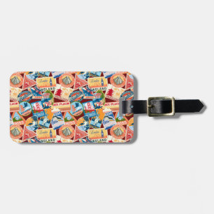 Vintage-Reise-Gepäckmarke Gepäckanhänger