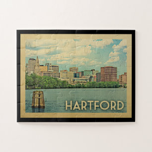 Vintage Reise Hartfords Connecticut Puzzle